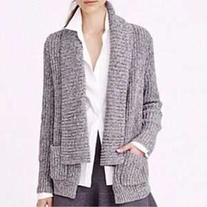 JCrew marled rib knit cardigan